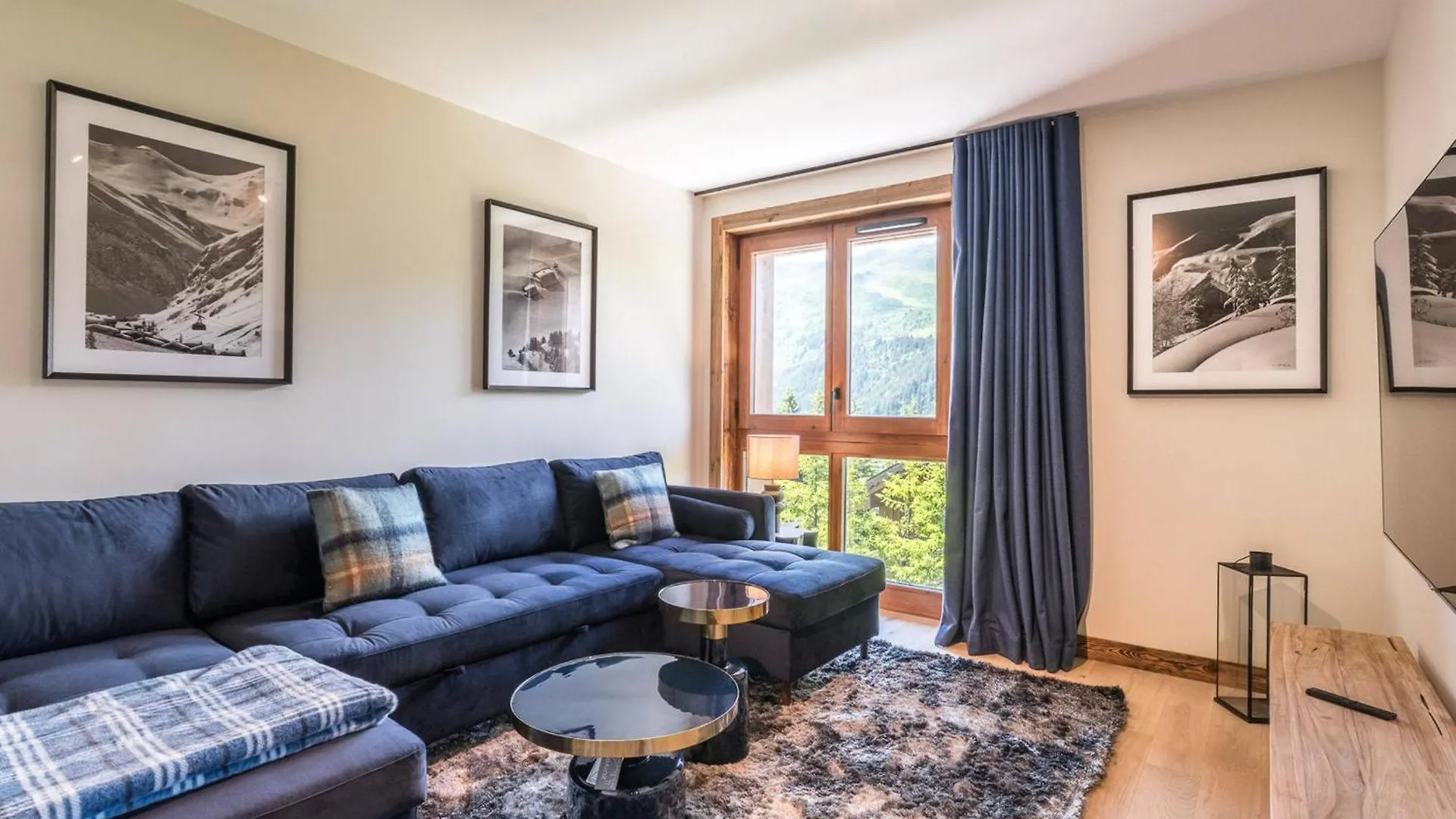 Luxueux Appartement Avec Hammam Proche Des Pistes, Cheminee Et Parking A Meribel - Fr-1-565-103 Les Allues